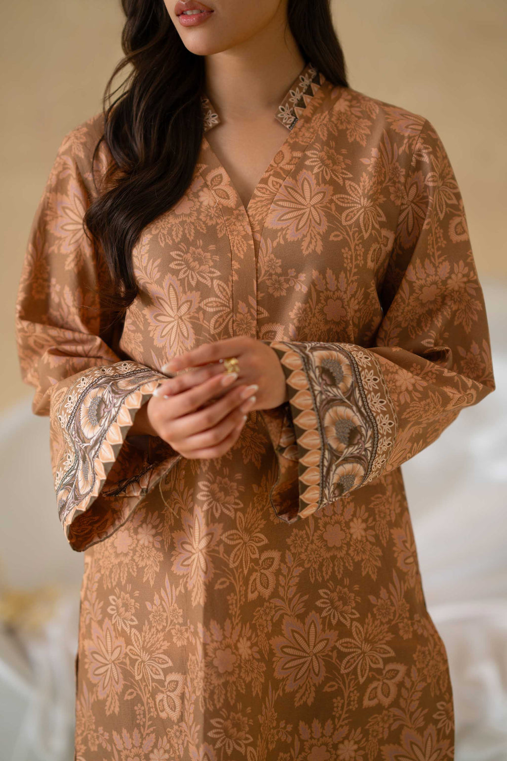 Akbar Aslam | Digital Print Lawn | Tesa