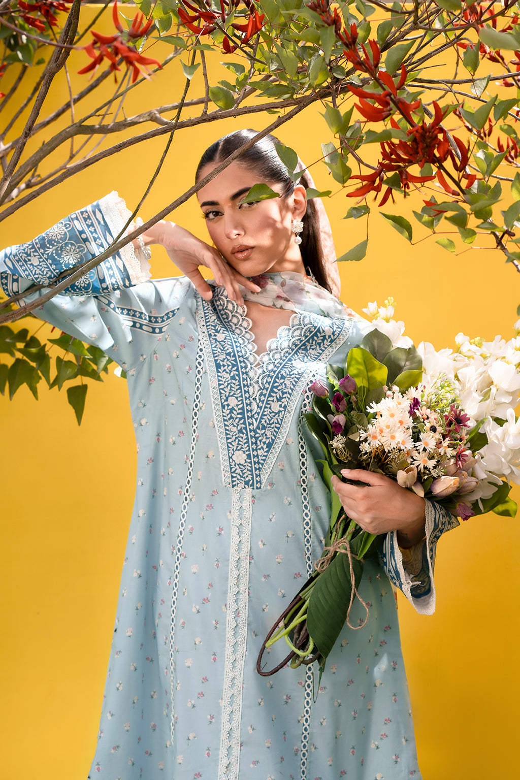 Sardinia | Cocktail Luxury Lawn | BLUEBELLS - Riwayat-e-Khas
