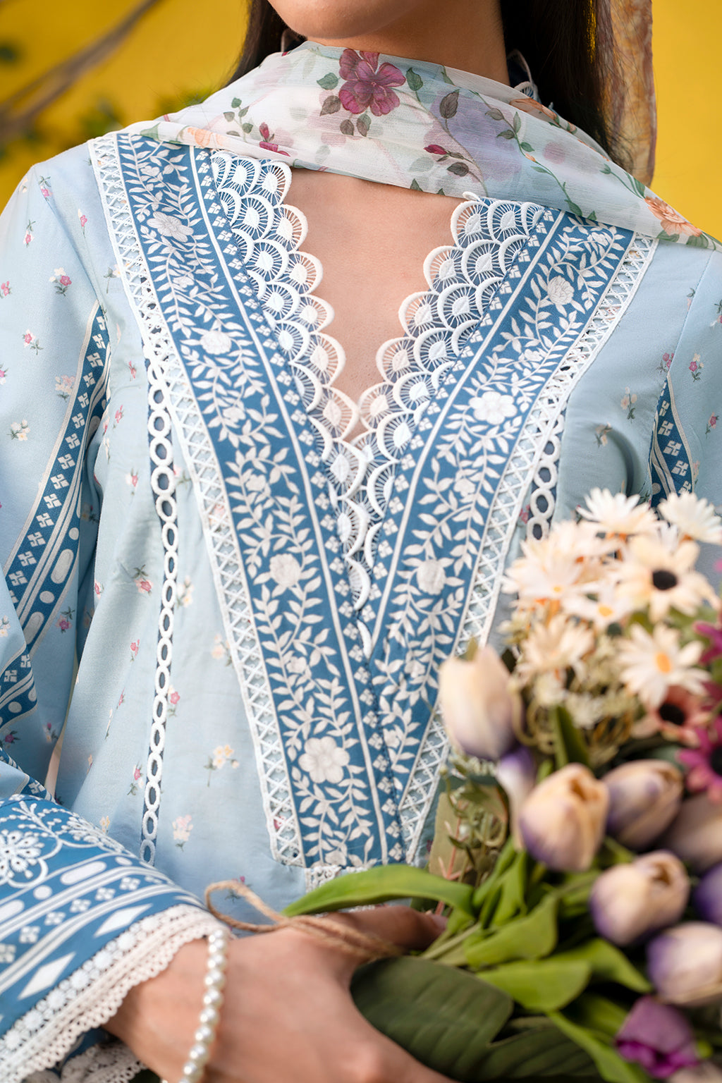 Sardinia | Cocktail Luxury Lawn | BLUEBELLS - Riwayat-e-Khas