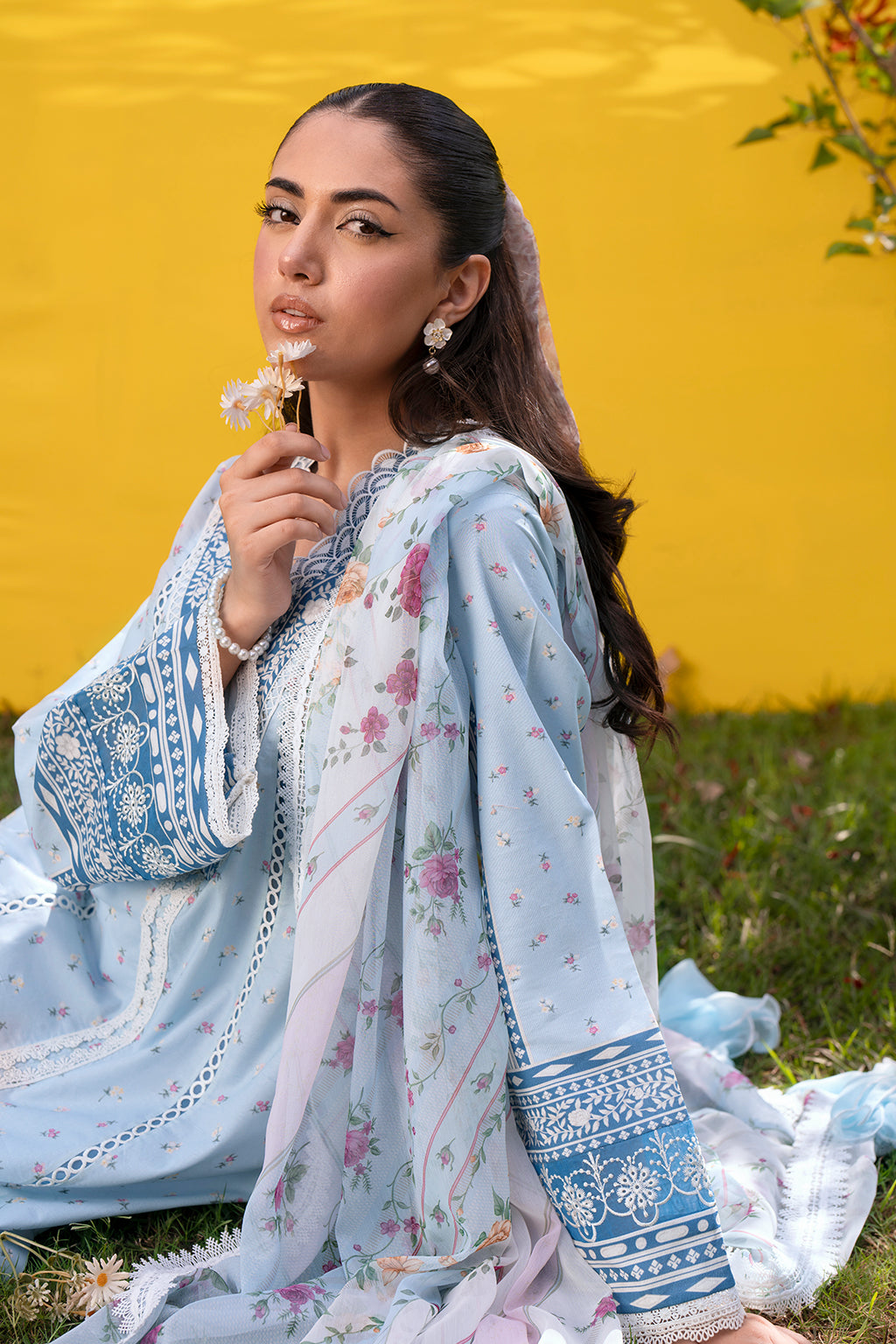 Sardinia | Cocktail Luxury Lawn | BLUEBELLS - Riwayat-e-Khas