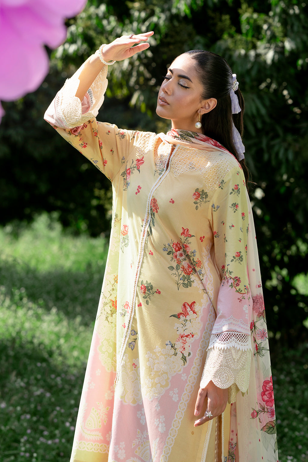 Sardinia | Cocktail Luxury Lawn | DAISY - Riwayat-e-Khas