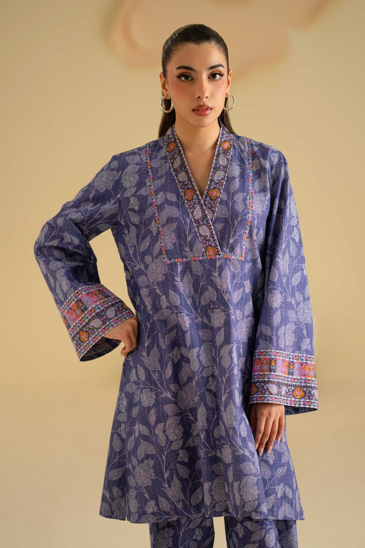 Akbar Aslam | Digital Print Lawn | Tunio