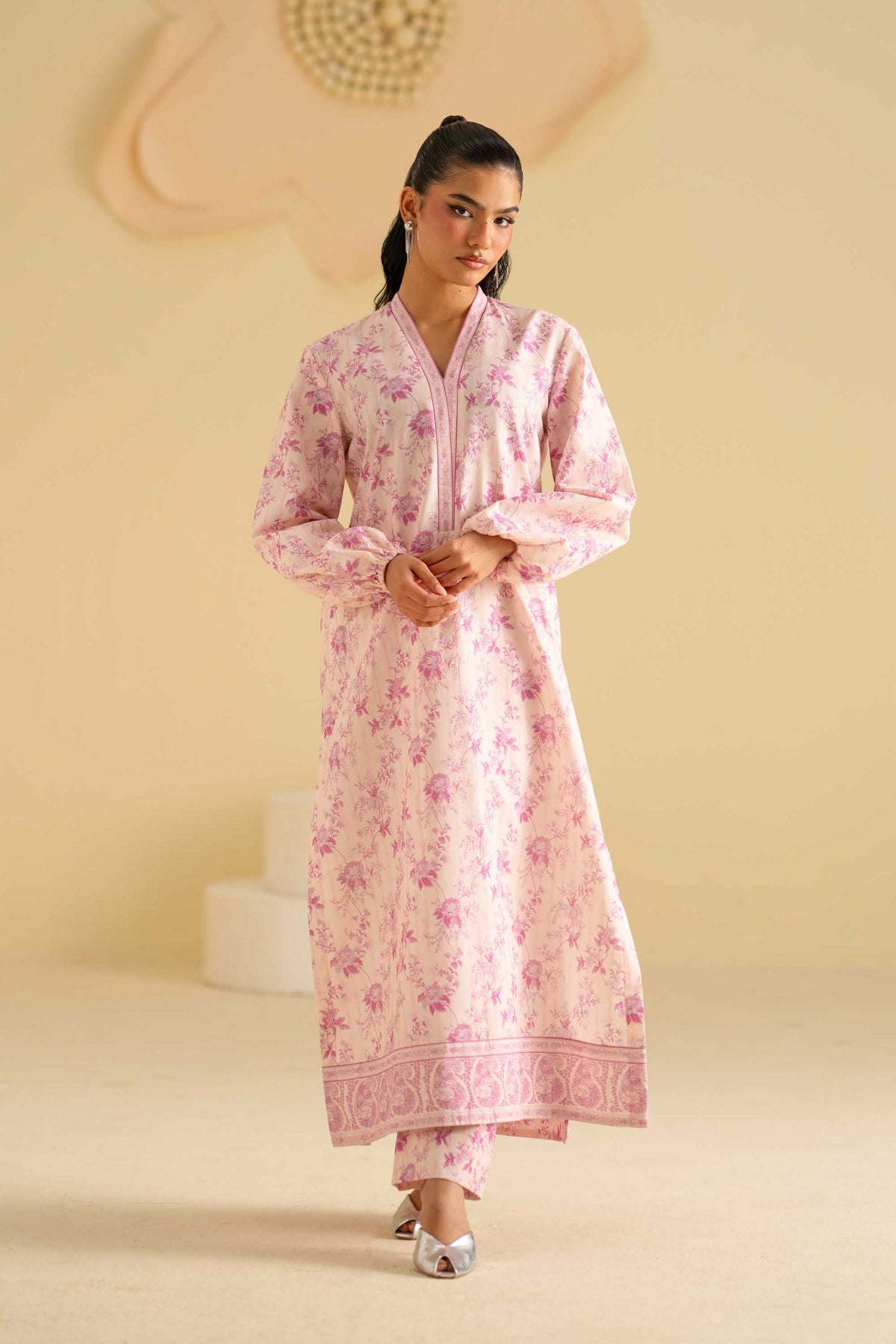 Akbar Aslam | Digital Print Lawn | Mino