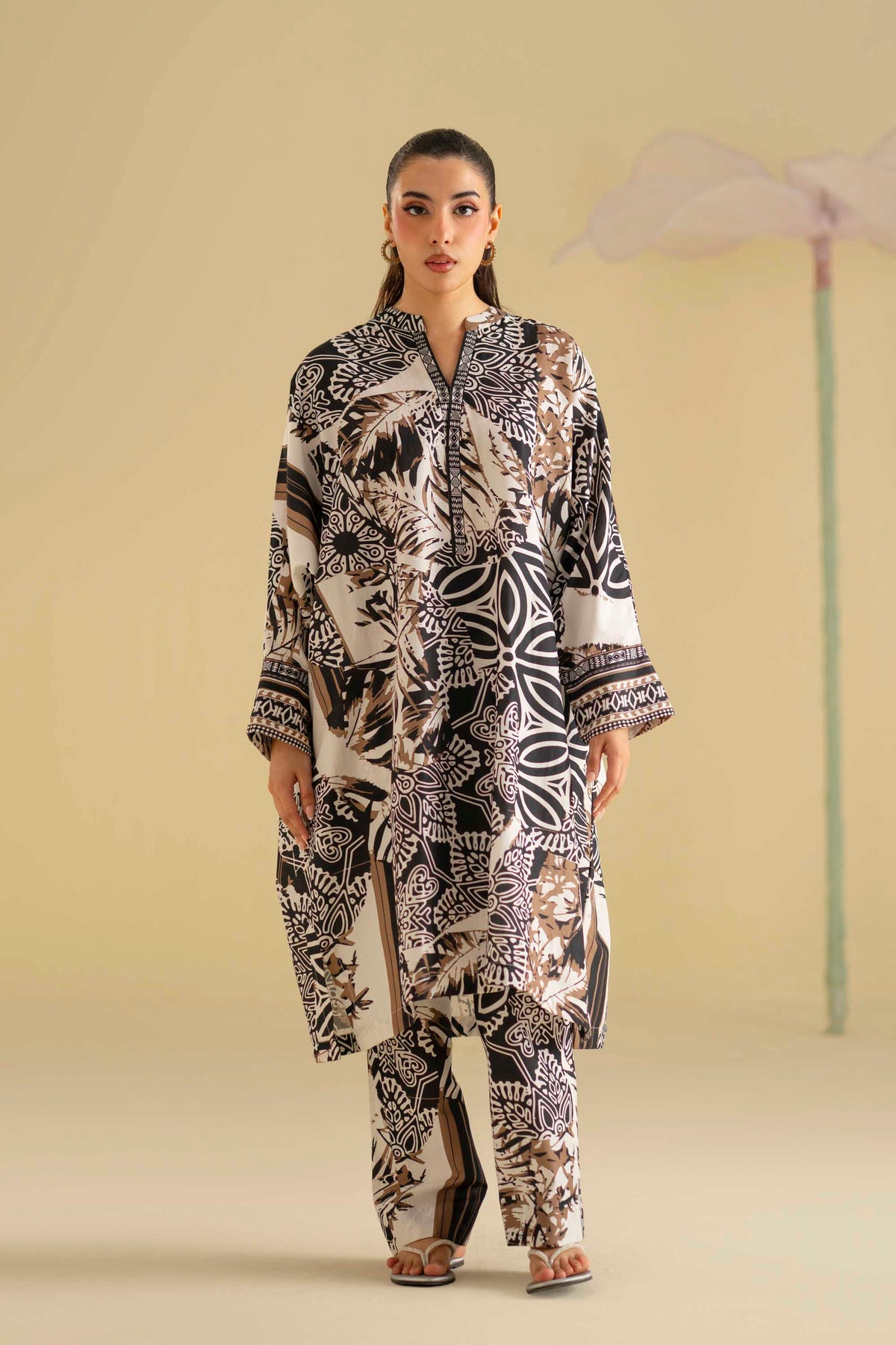 Akbar Aslam | Digital Print Lawn | Olin