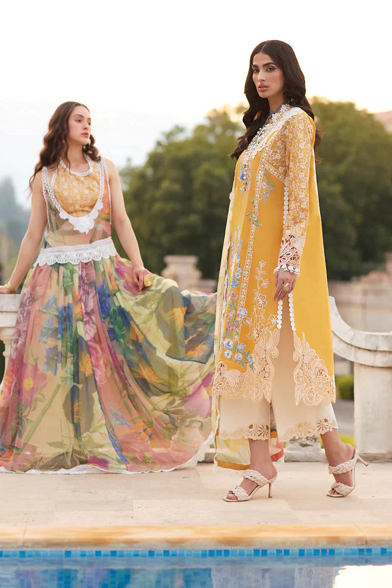 Mushq Te Amo Embroidered Lawn 3Pc Suit MSL-2405 Milano Moda