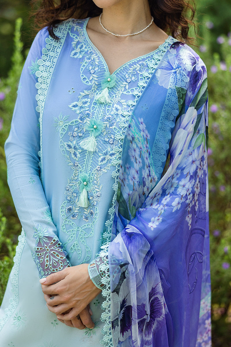Mushq | Solace Ombre Chikankari |Fiducia