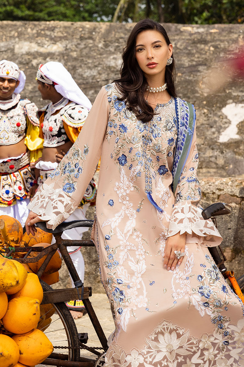Mushq | Manaram Luxury Lawn 25 | Glistening Groove