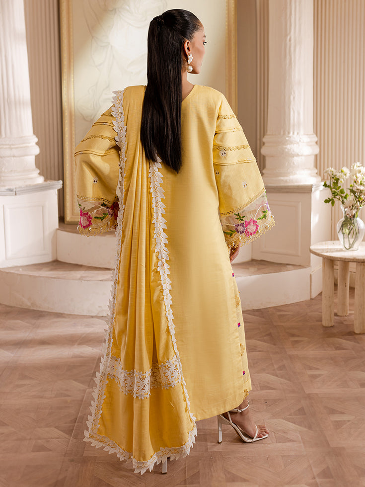 Parishay | Mira Winter | MW-01 | 3 PC Khaddar - Riwayat-e-Khas
