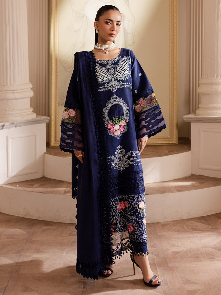Parishay | Mira Winter | MW-03 | 3 PC Khaddar - Riwayat-e-Khas