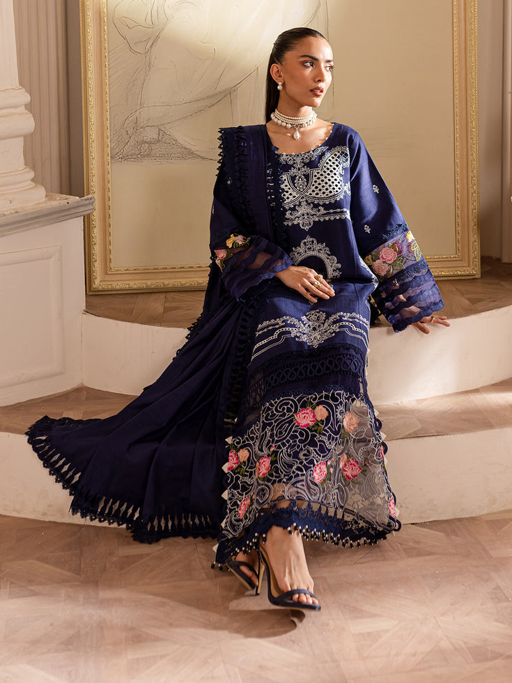Parishay | Mira Winter | MW-03 | 3 PC Khaddar - Riwayat-e-Khas