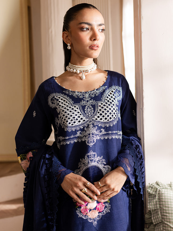 Parishay | Mira Winter | MW-03 | 3 PC Khaddar - Riwayat-e-Khas