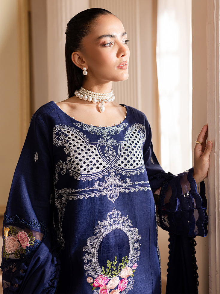 Parishay | Mira Winter | MW-03 | 3 PC Khaddar - Riwayat-e-Khas