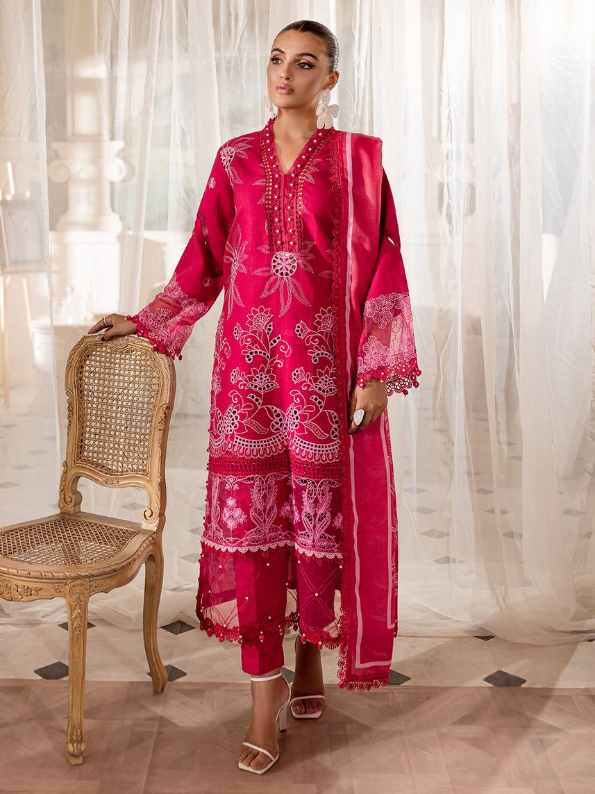 Parishay | Mira Winter | MW-02 | MW-05 | 3 PC Crepe - Riwayat-e-Khas