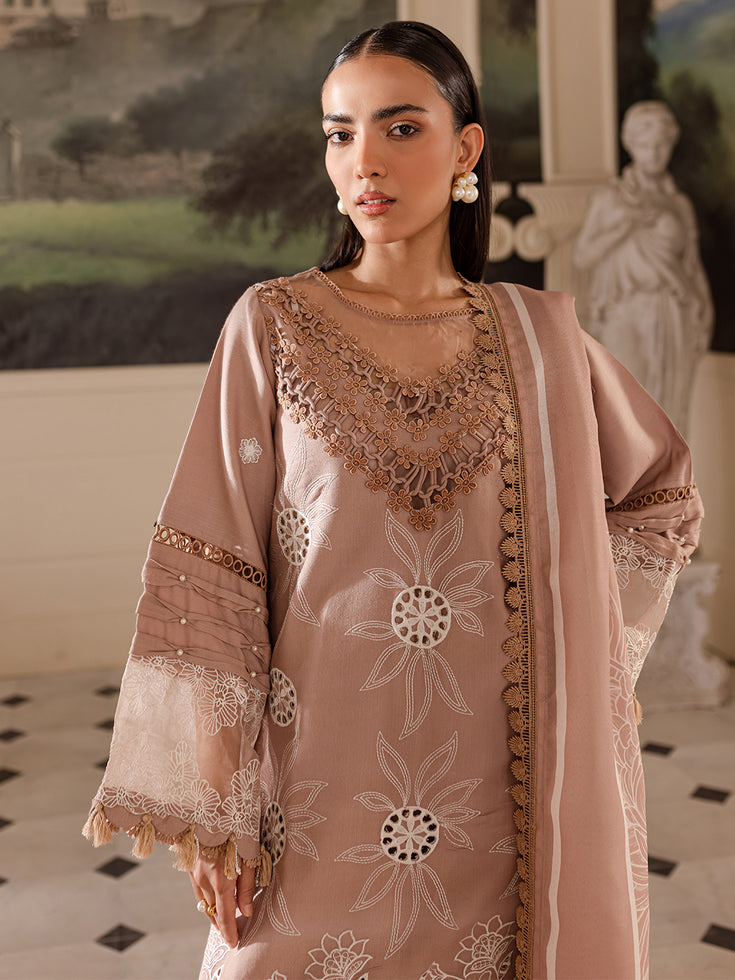 Parishay | Mira Winter | MW-06 | 3 PC Crepe - Riwayat-e-Khas