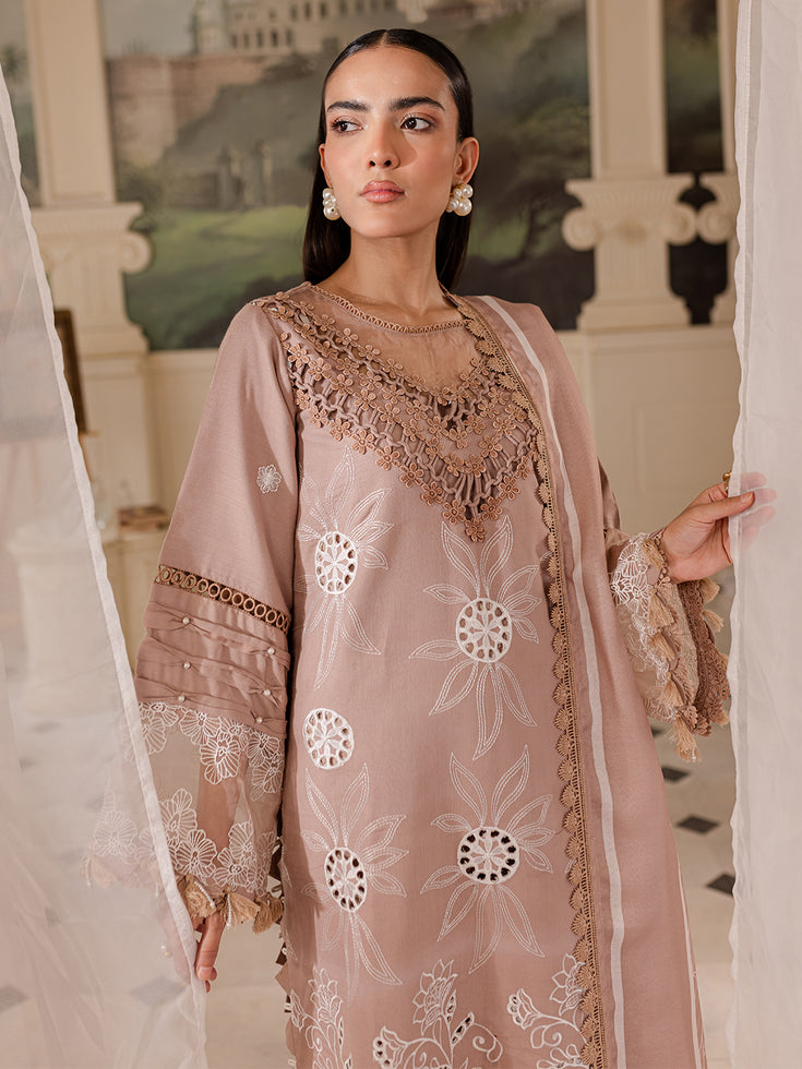 Parishay | Mira Winter | MW-06 | 3 PC Crepe - Riwayat-e-Khas