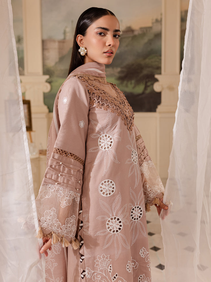 Parishay | Mira Winter | MW-06 | 3 PC Crepe - Riwayat-e-Khas