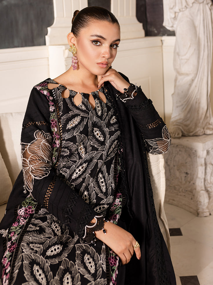 Parishay | Mira Winter |  MW-07 | 3 PC Crepe - Riwayat-e-Khas