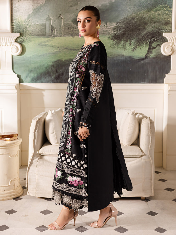 Parishay | Mira Winter |  MW-07 | 3 PC Crepe - Riwayat-e-Khas