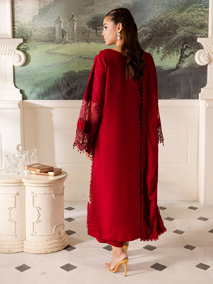 Parishay | Mira Winter | MW-08 | 3 PC Crepe - Riwayat-e-Khas