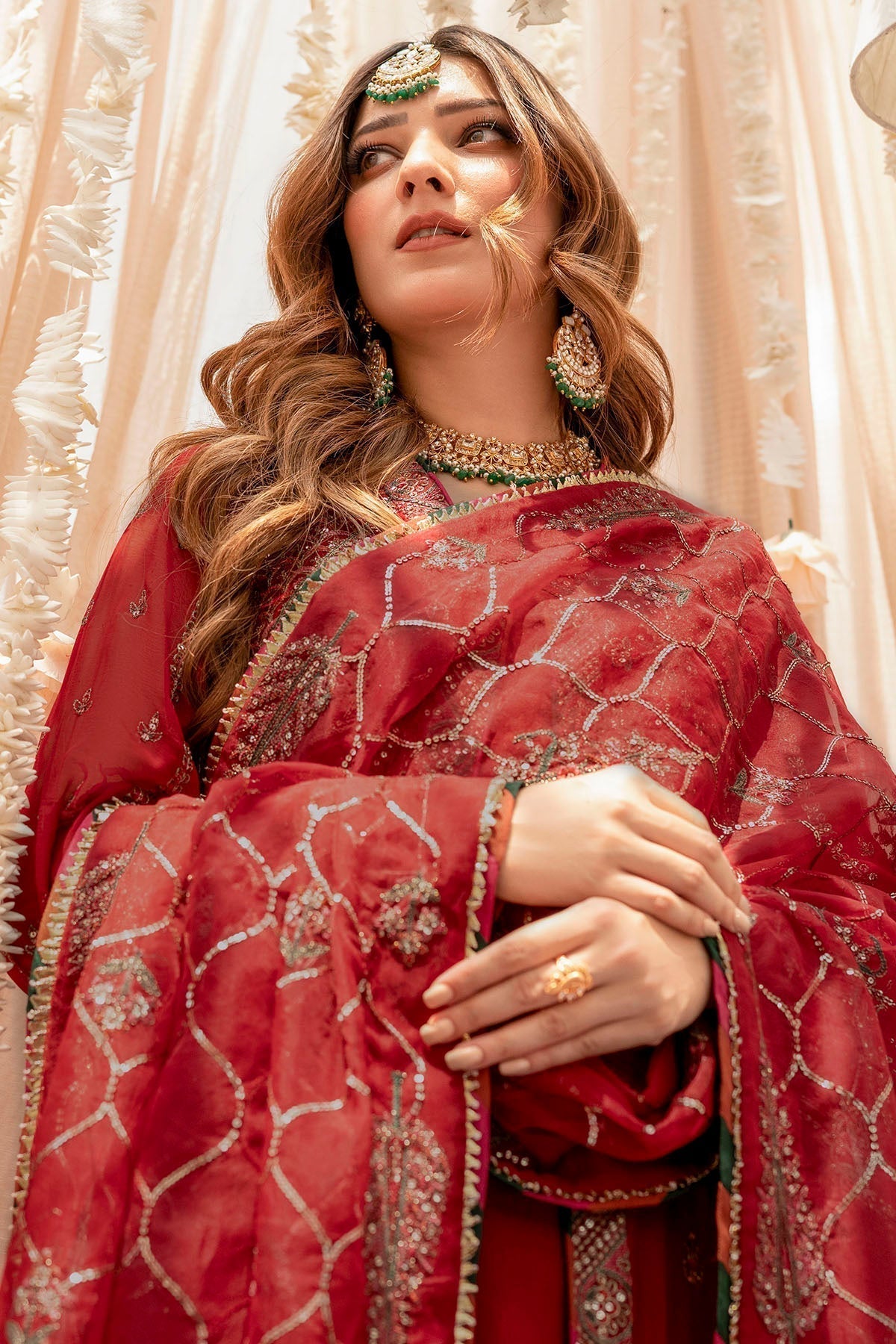 Motifz-4116-YAREN EMBROIDERED BEMBERG CHIFFON - Riwayat-e-khas
