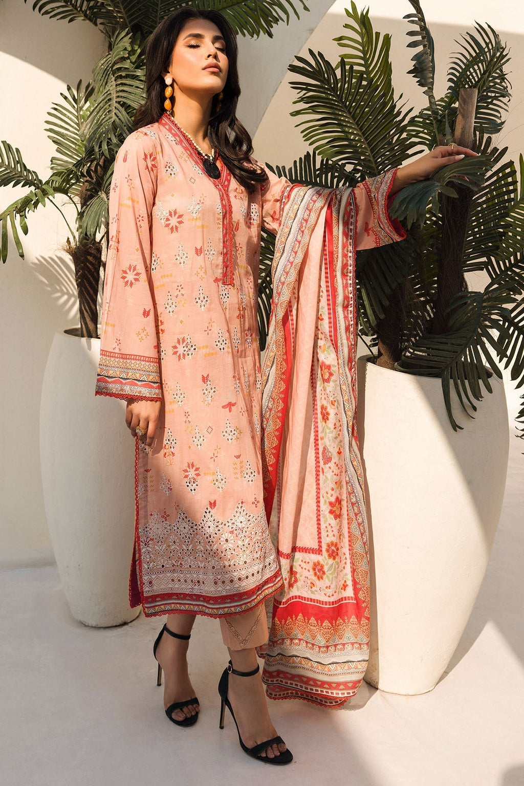 Motifz | Umang Lawn | 4639-NEELKAMAL