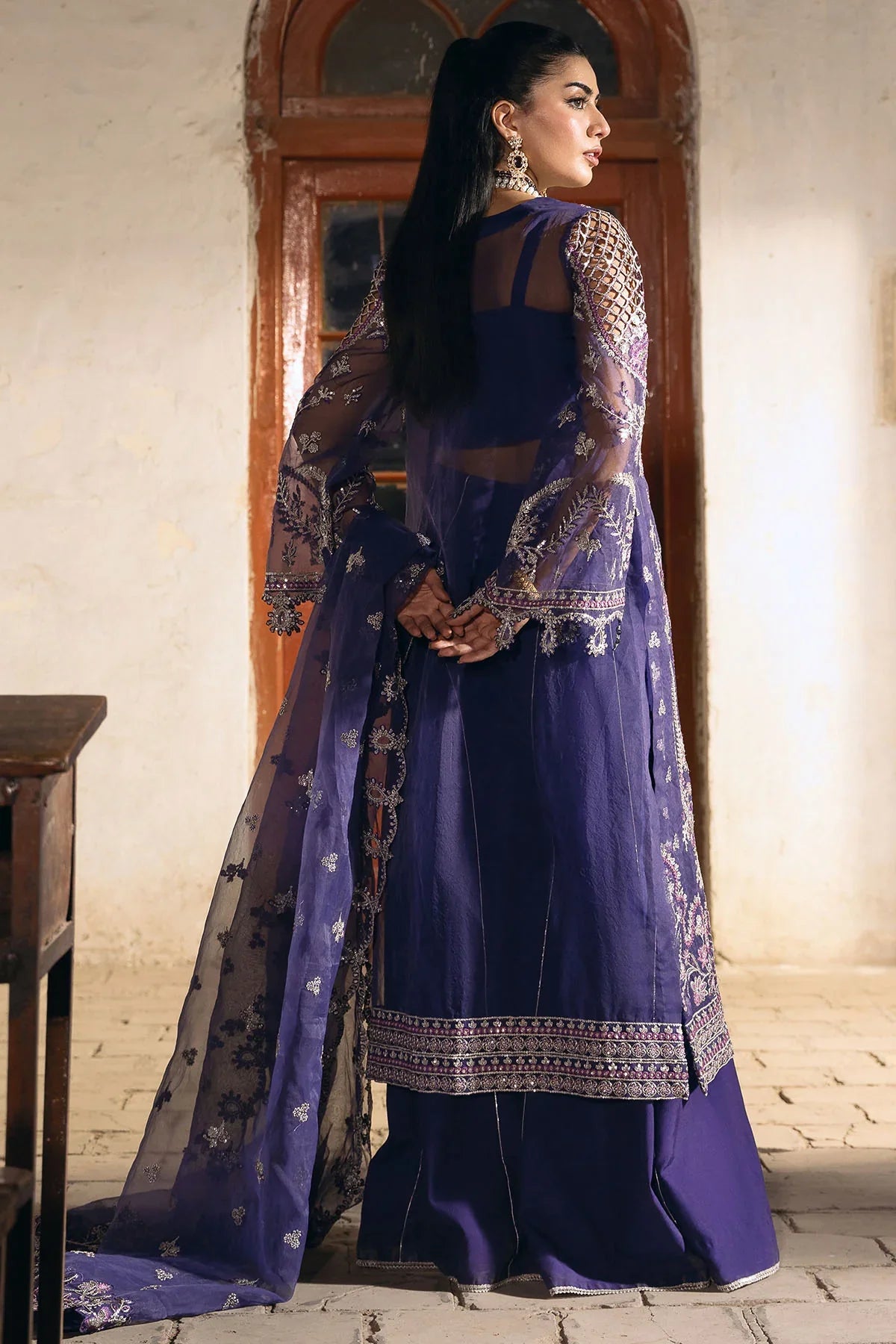 Motifz | EMBROIDERED ORGANZA | 4811-DAISHA