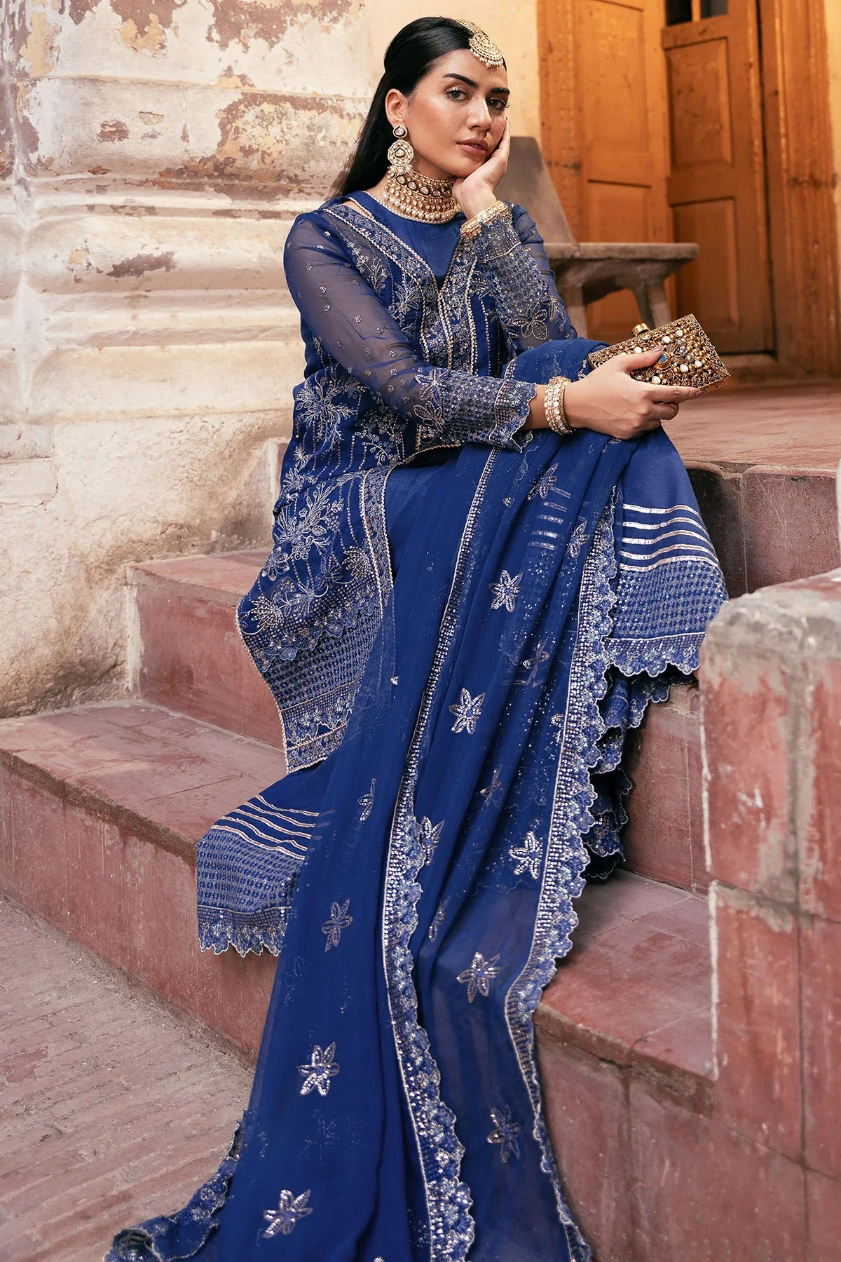 Motifz | EMBROIDERED ORGANZA | 4813-JASMIN
