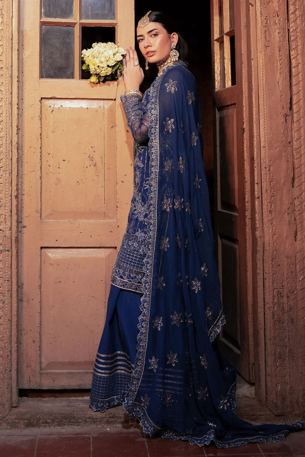 Motifz | EMBROIDERED ORGANZA | 4813-JASMIN