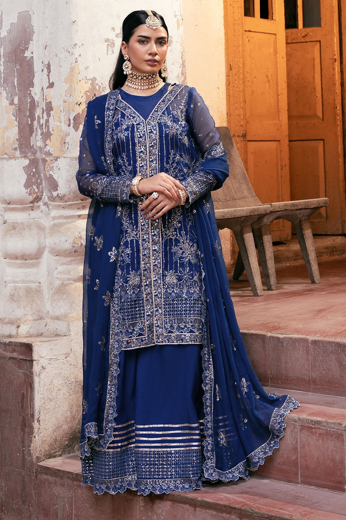 Motifz | EMBROIDERED ORGANZA | 4813-JASMIN