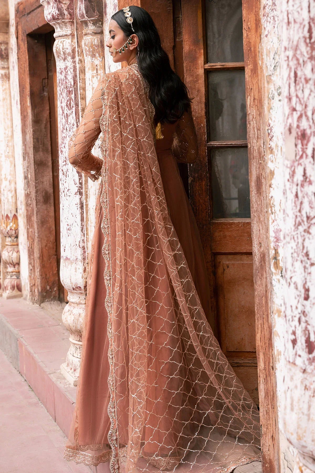 Motifz | EMBROIDERED SILK NET | 4820-MANHA