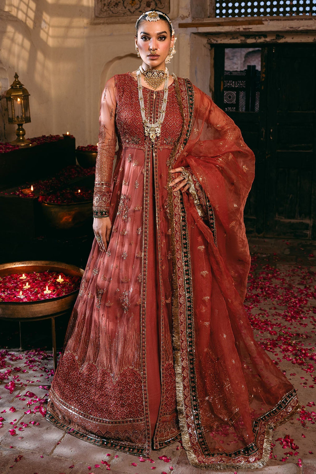 Motifz | EMBROIDERED SILK NET | 4830-RINAZ