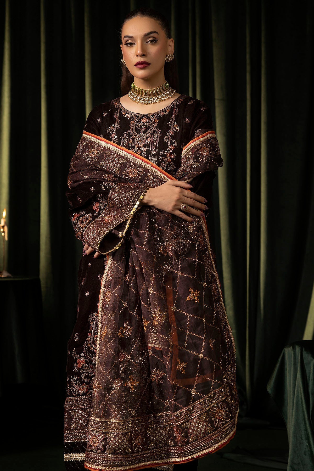 Motifz | Velvet Formals | 5091-AAHANA