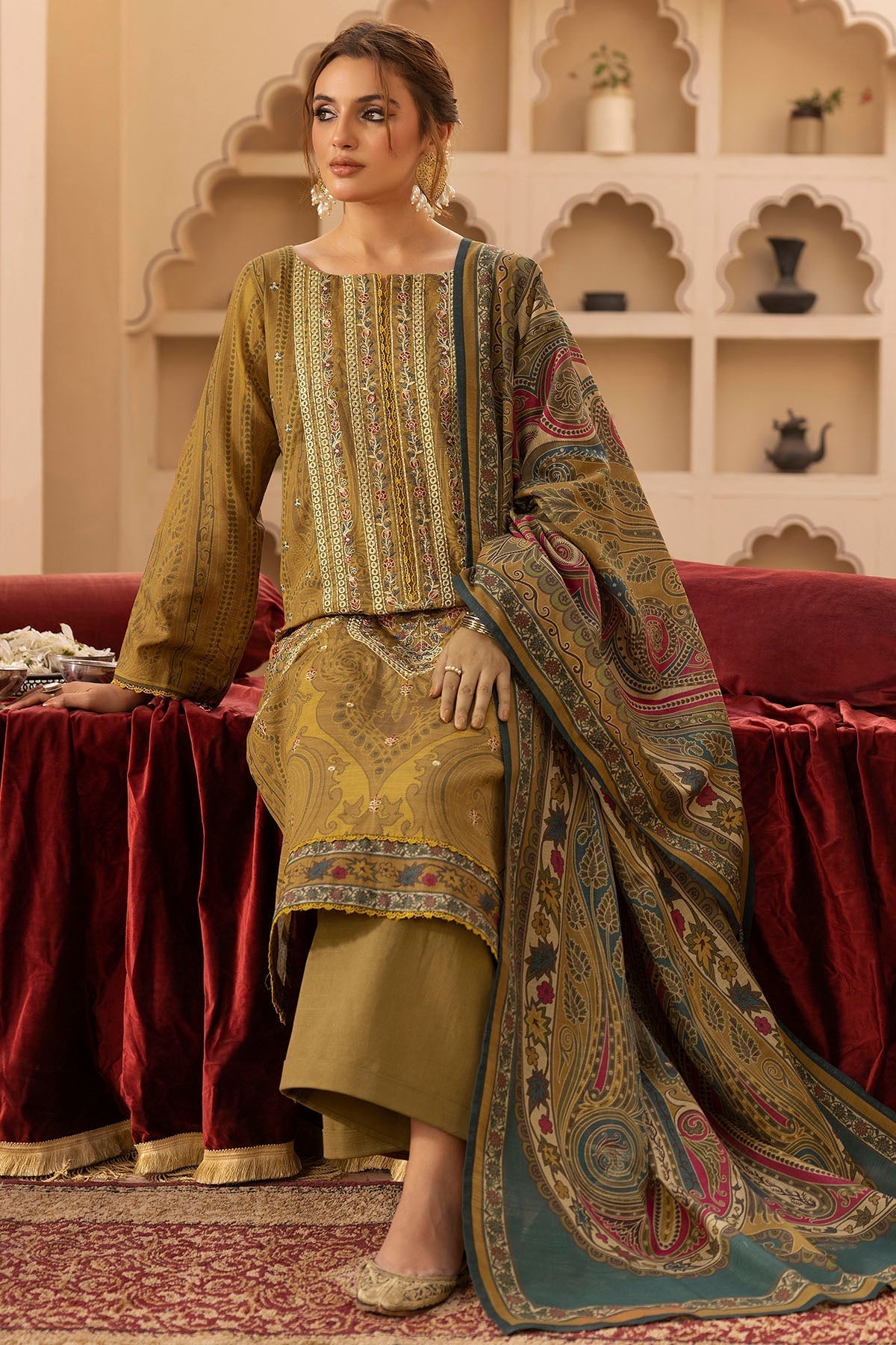 Motifz | Premium Khaddar | 5203-UMMID