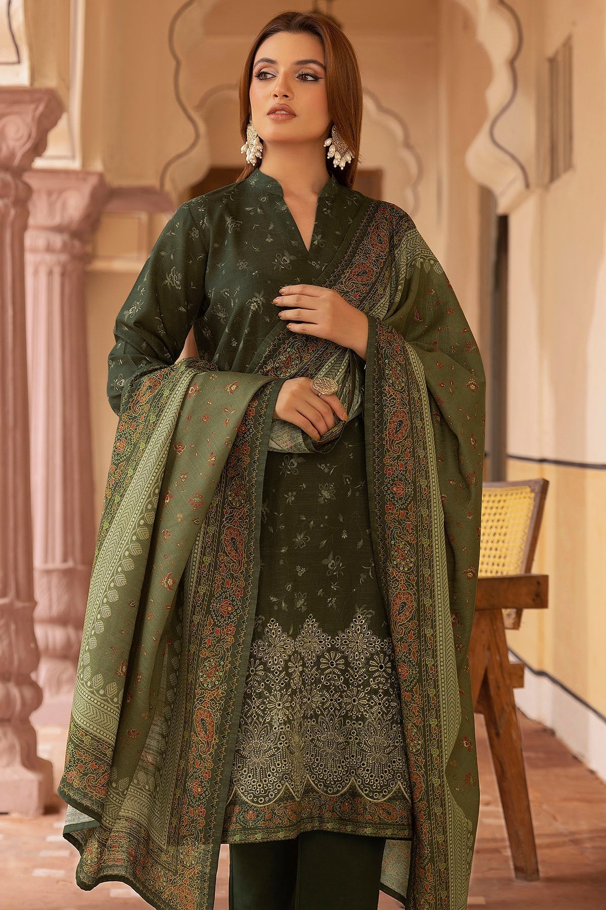 Motifz | Premium Khaddar | 5209-JAZMIN