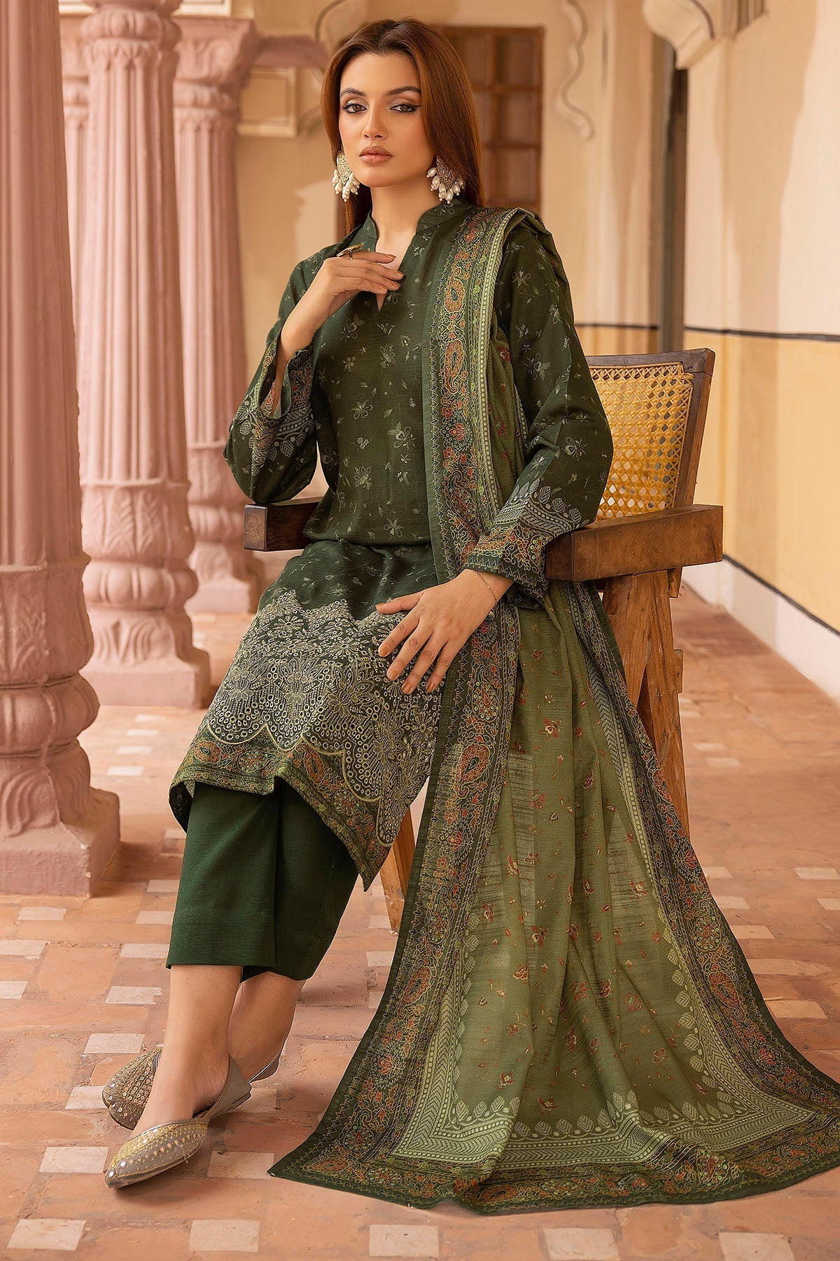 Motifz | Premium Khaddar | 5209-JAZMIN