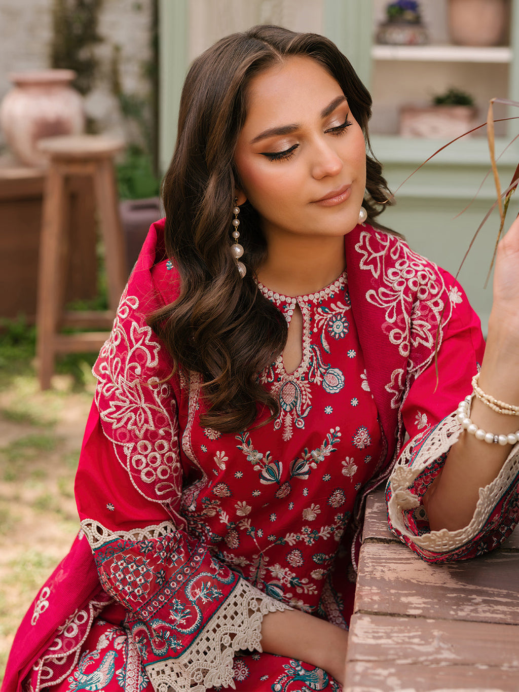 Mahnur | Masakali Luxury Lawn 24 | MK 06 - B - Riwayat-e-Khas