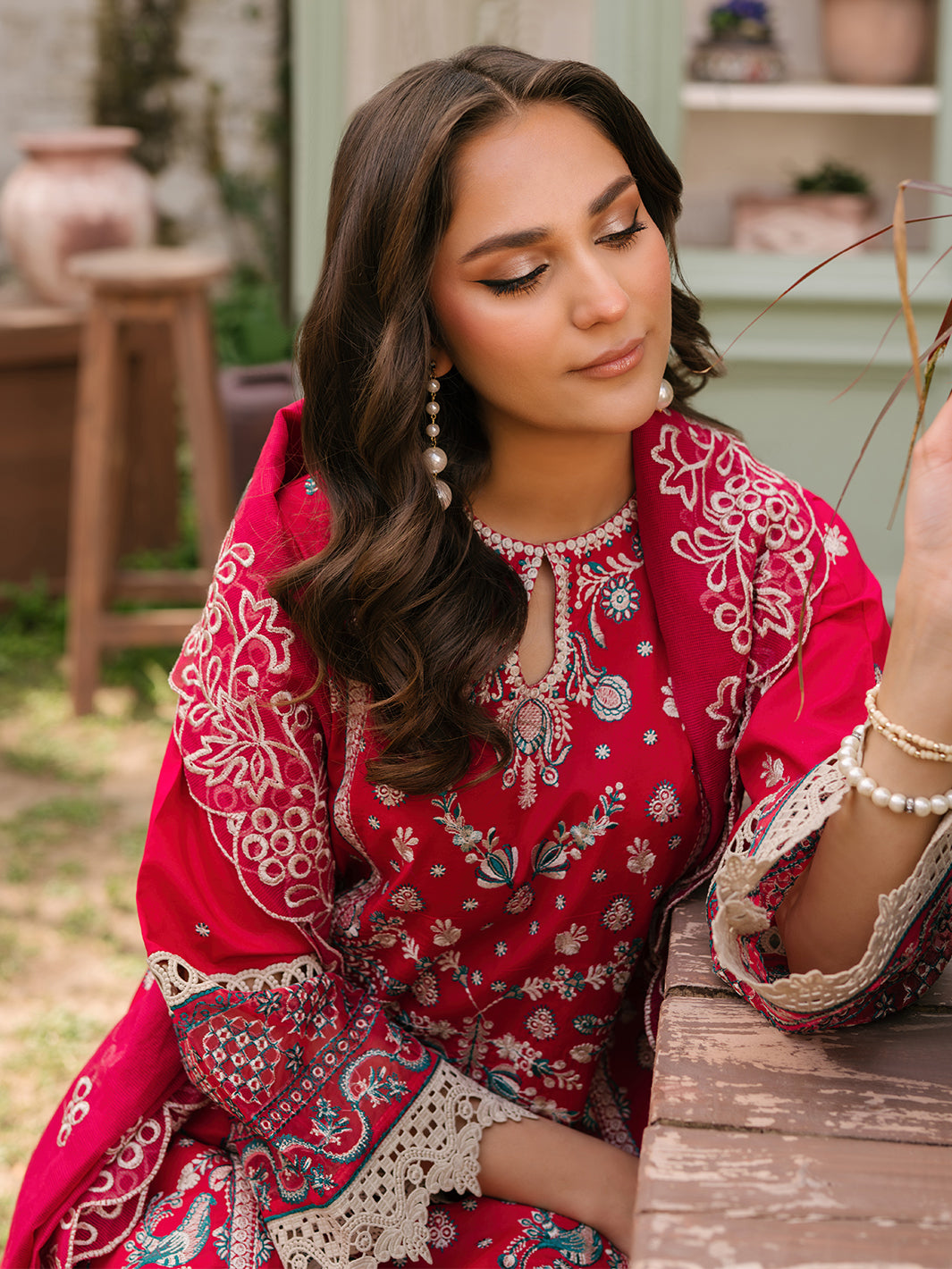 Mahnur | Masakali Luxury Lawn 24 | MK 06 - B - Riwayat-e-Khas