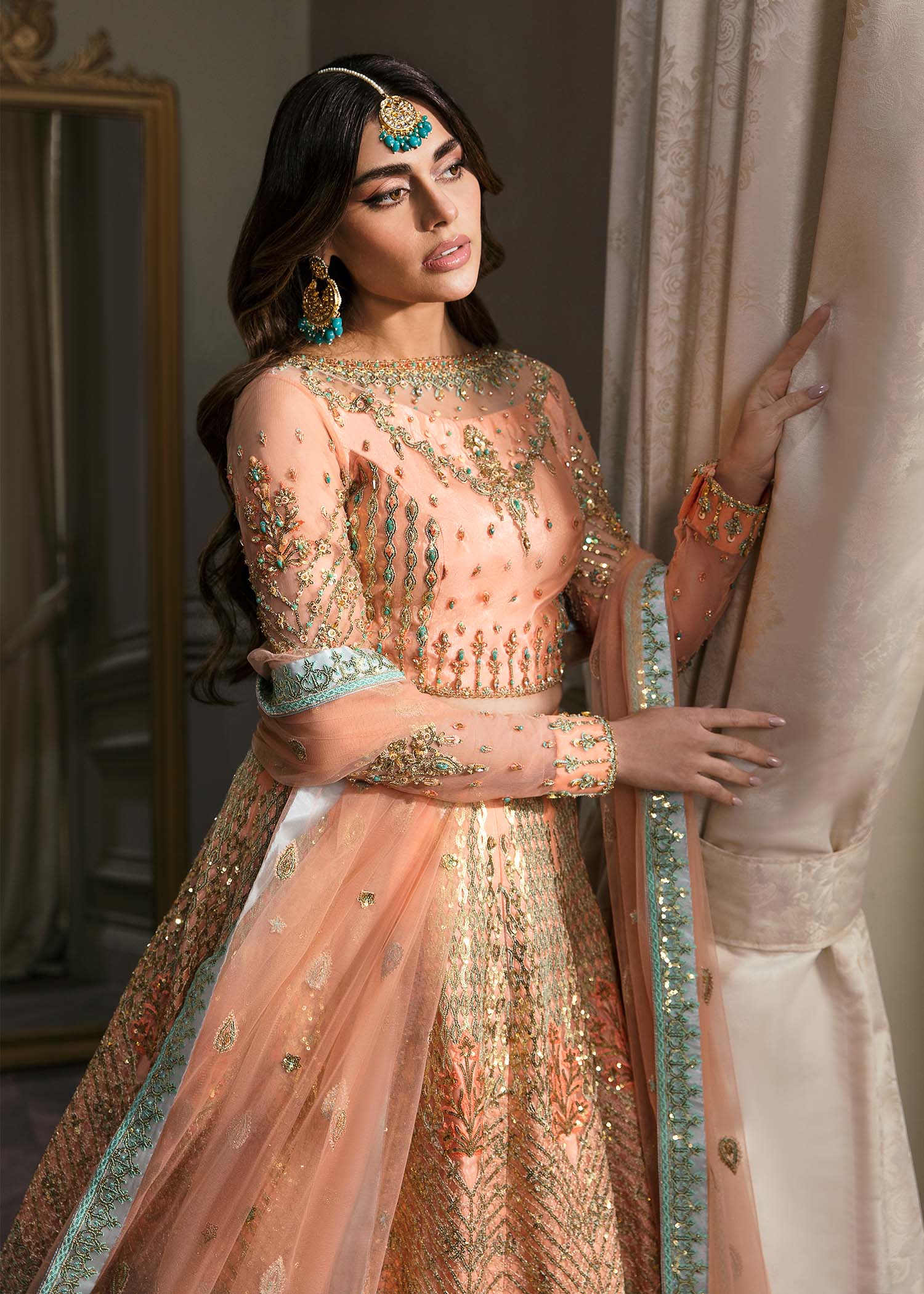 Waqas Shah | Malika - E - Elizabeth | ARTISTRY ROSE - House Of Anaya