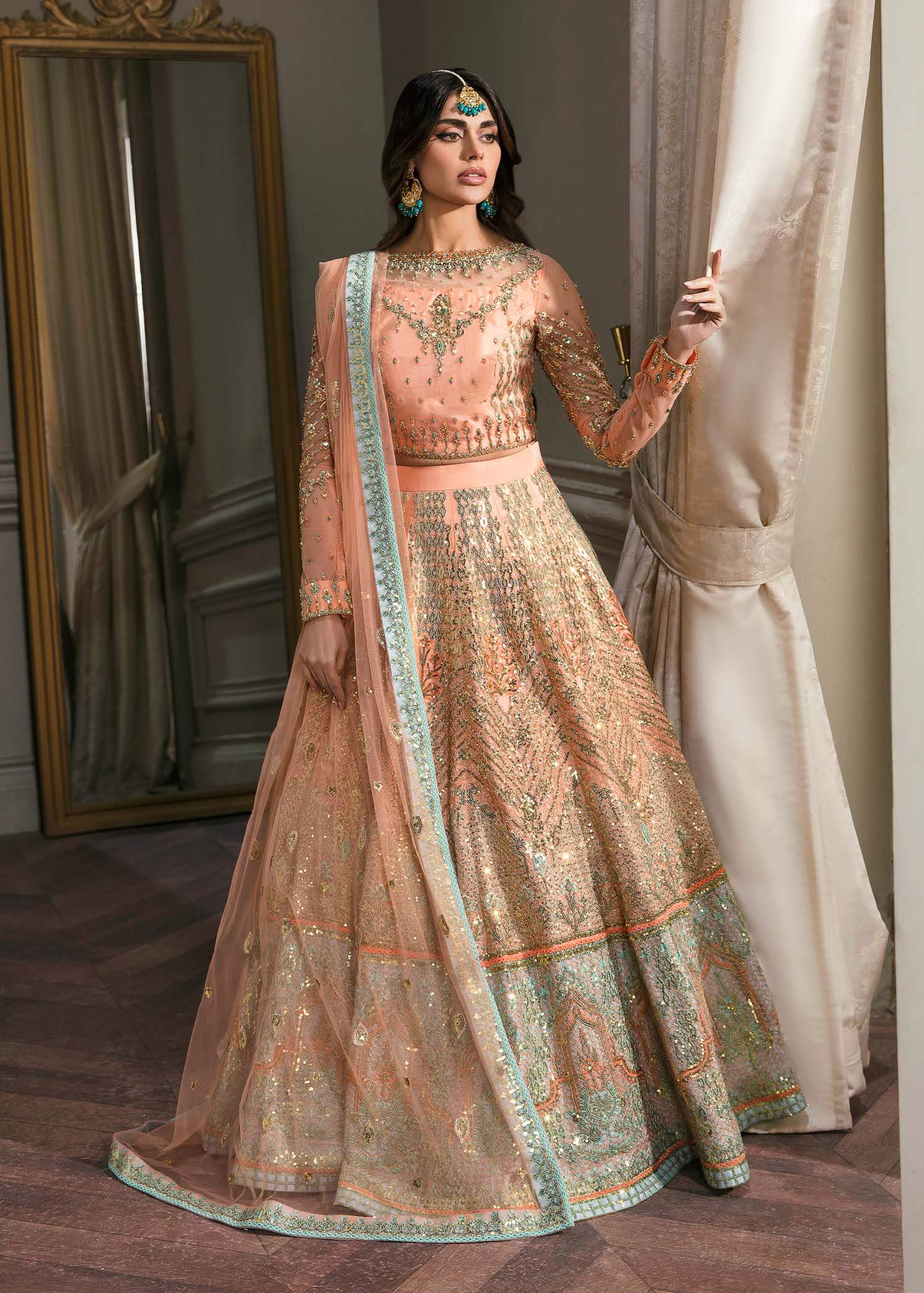 Waqas Shah | Malika - E - Elizabeth | ARTISTRY ROSE - House Of Anaya