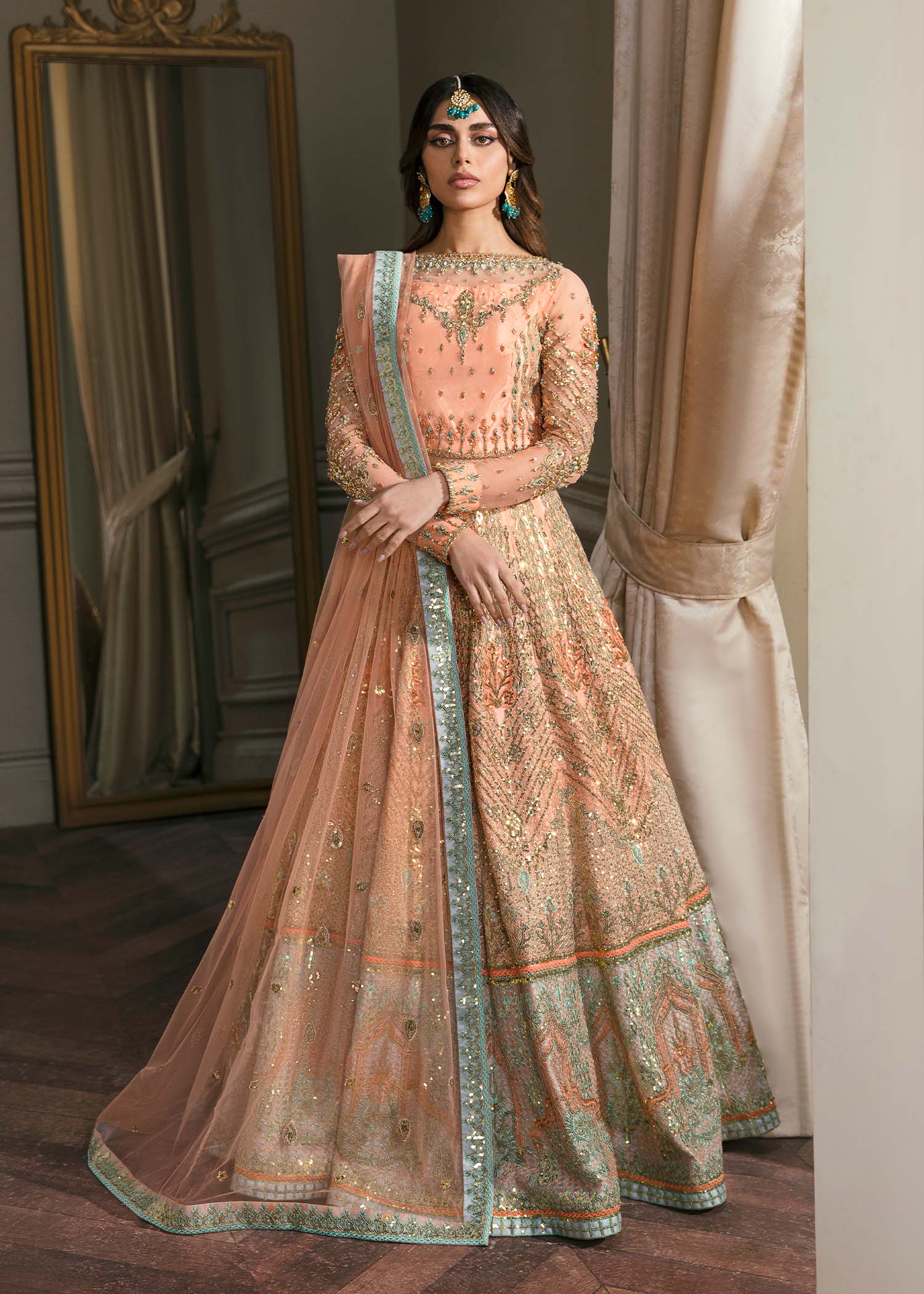 Waqas Shah | Malika - E - Elizabeth | ARTISTRY ROSE - House Of Anaya