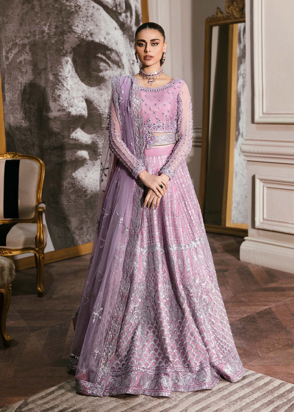 Waqas Shah | Malika - E - Elizabeth | ASTER - House Of Anaya