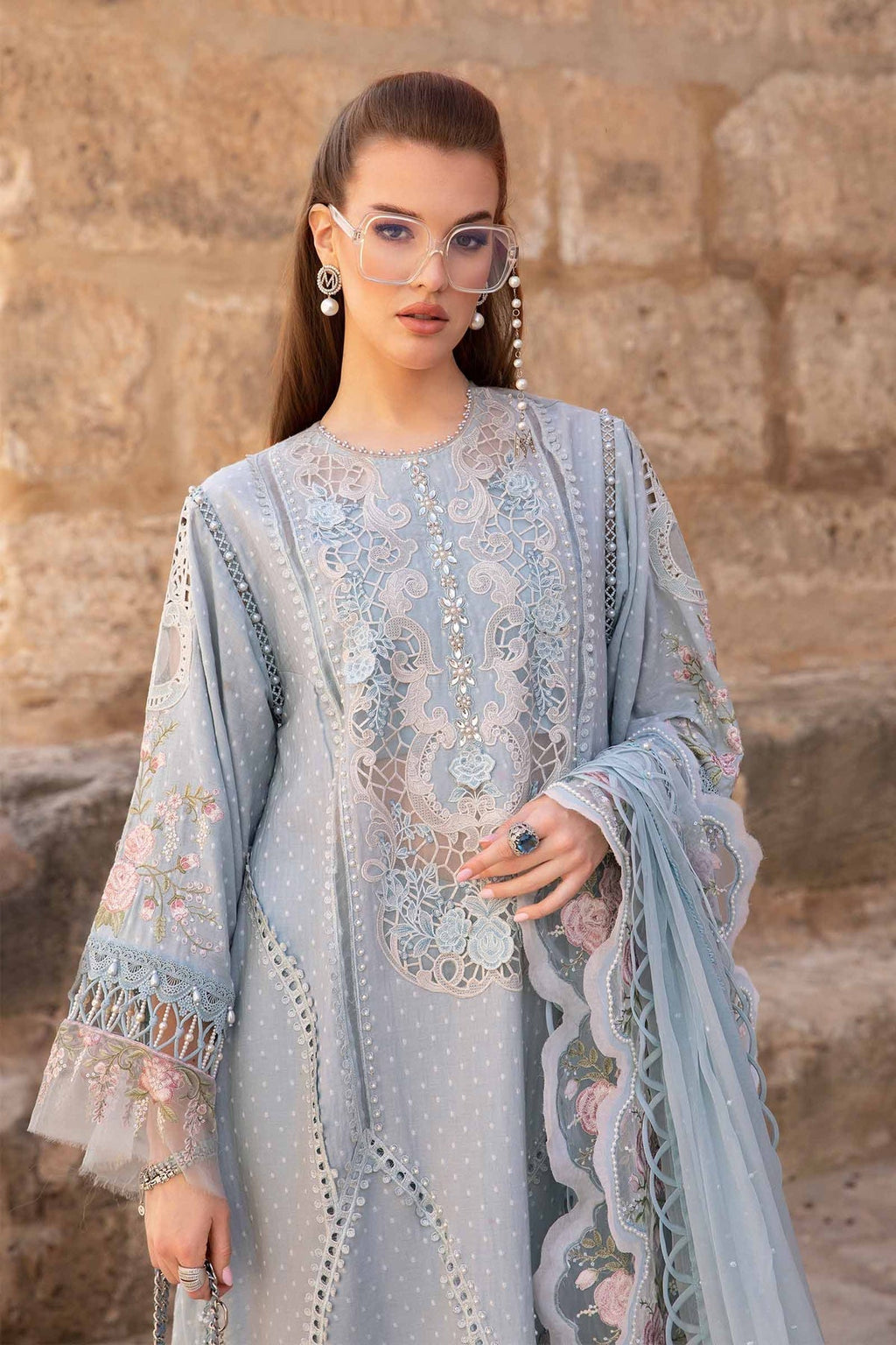 Maria B | Voyage a' Luxe Lawn | D-2410-B