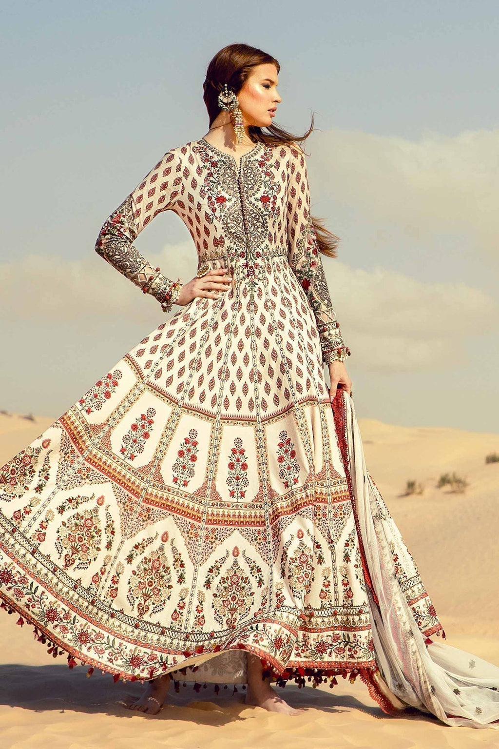 Maria B | Voyage a' Luxe Lawn | D-2413-A - House Of Anaya