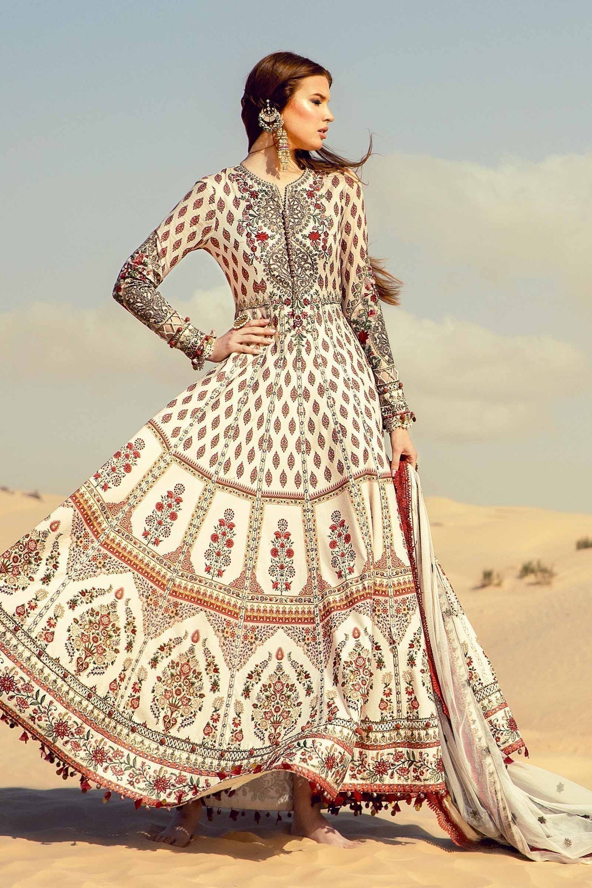 Maria B | Voyage a' Luxe Lawn | D-2413-A - House Of Anaya