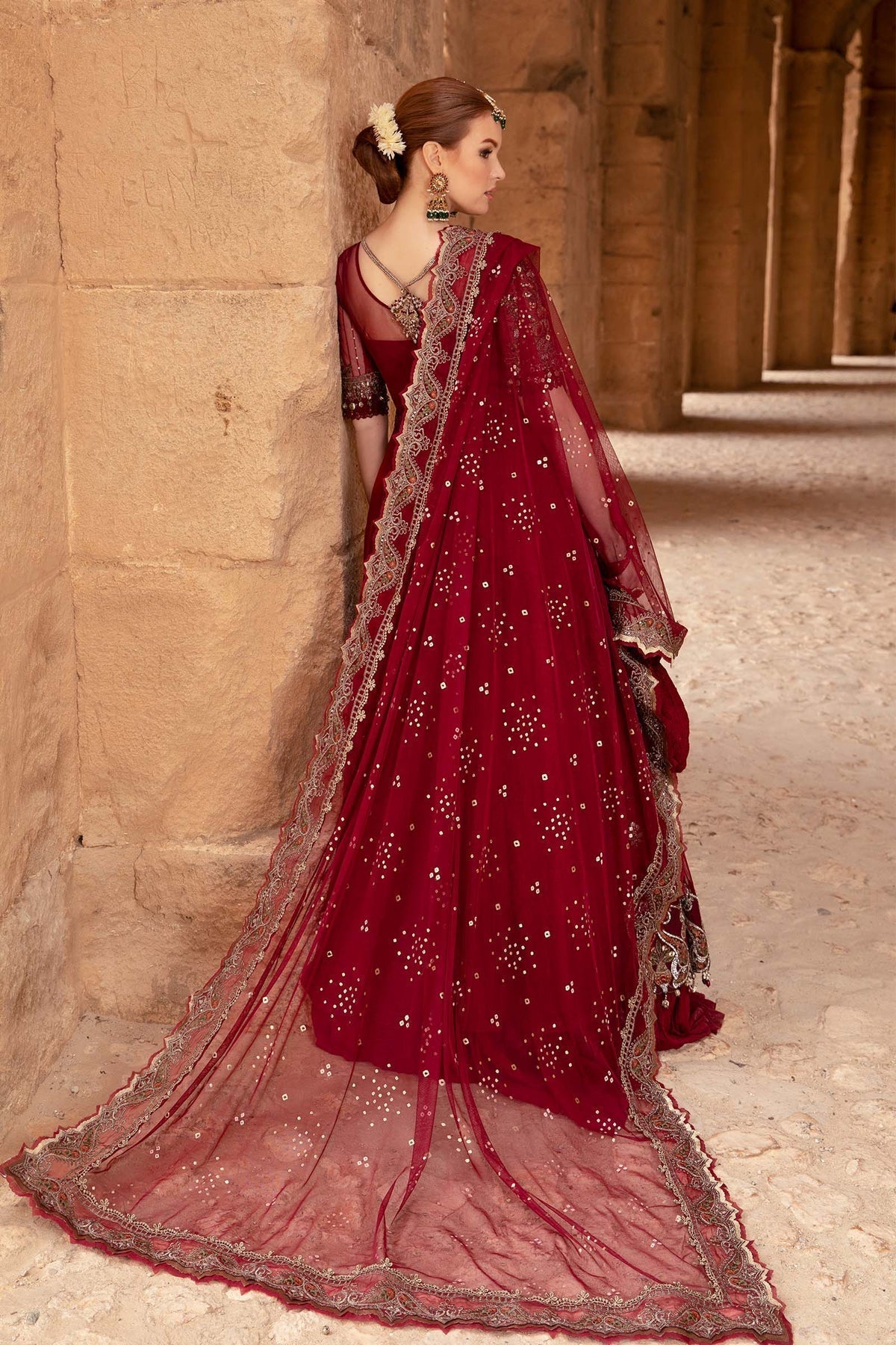Maria B | Voyage a' Luxe Lawn | D-2403-B - House Of Anaya