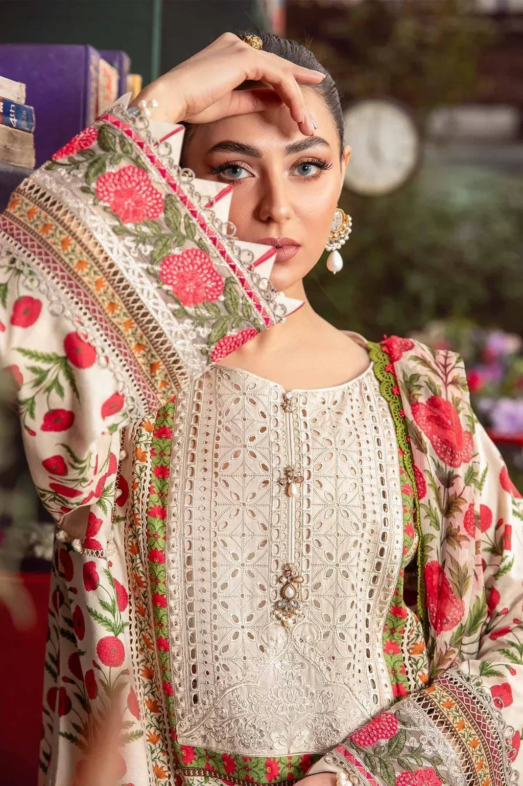 Maria B | M Prints Spring 24 | MPT-2114-A - House Of Anaya