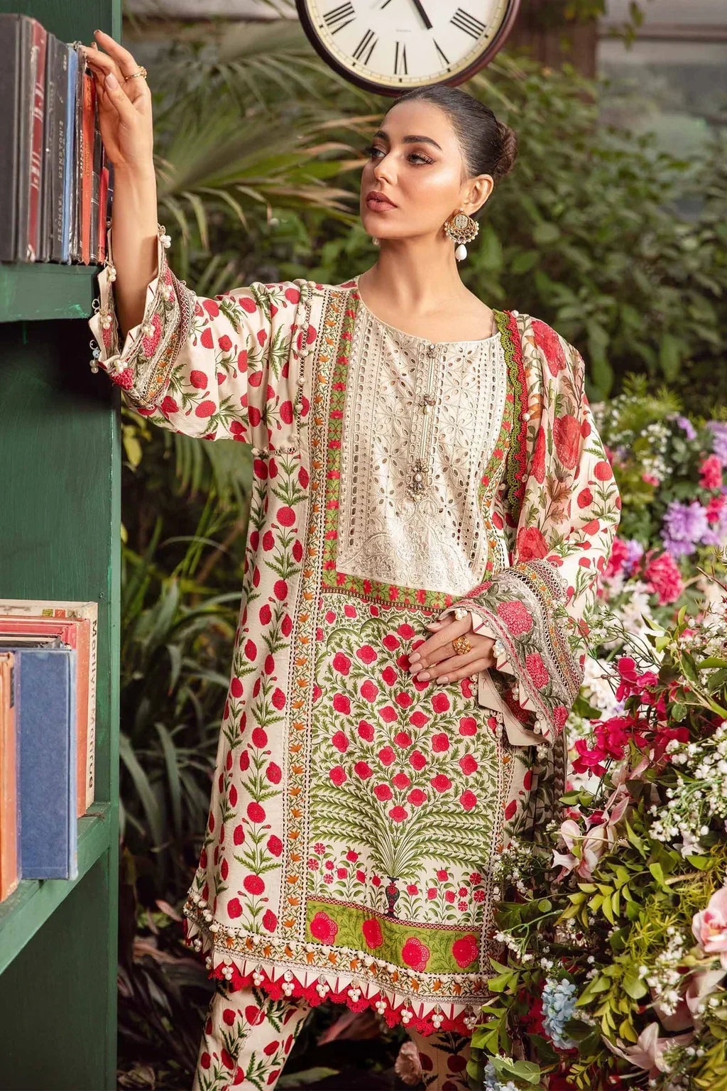 Maria B | M Prints Spring 24 | MPT-2114-A - House Of Anaya