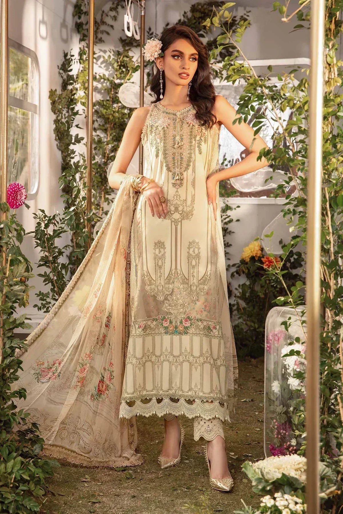 Maria B | M Prints Spring 24 | MPT-2104-A - House Of Anaya