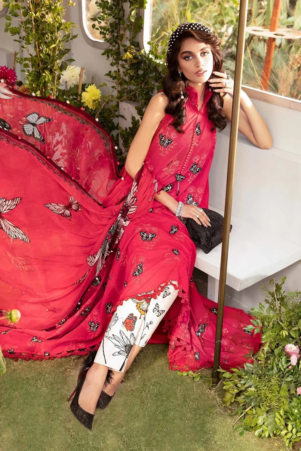 Maria B | M Prints Spring 24 | MPT-2105-A - House Of Anaya