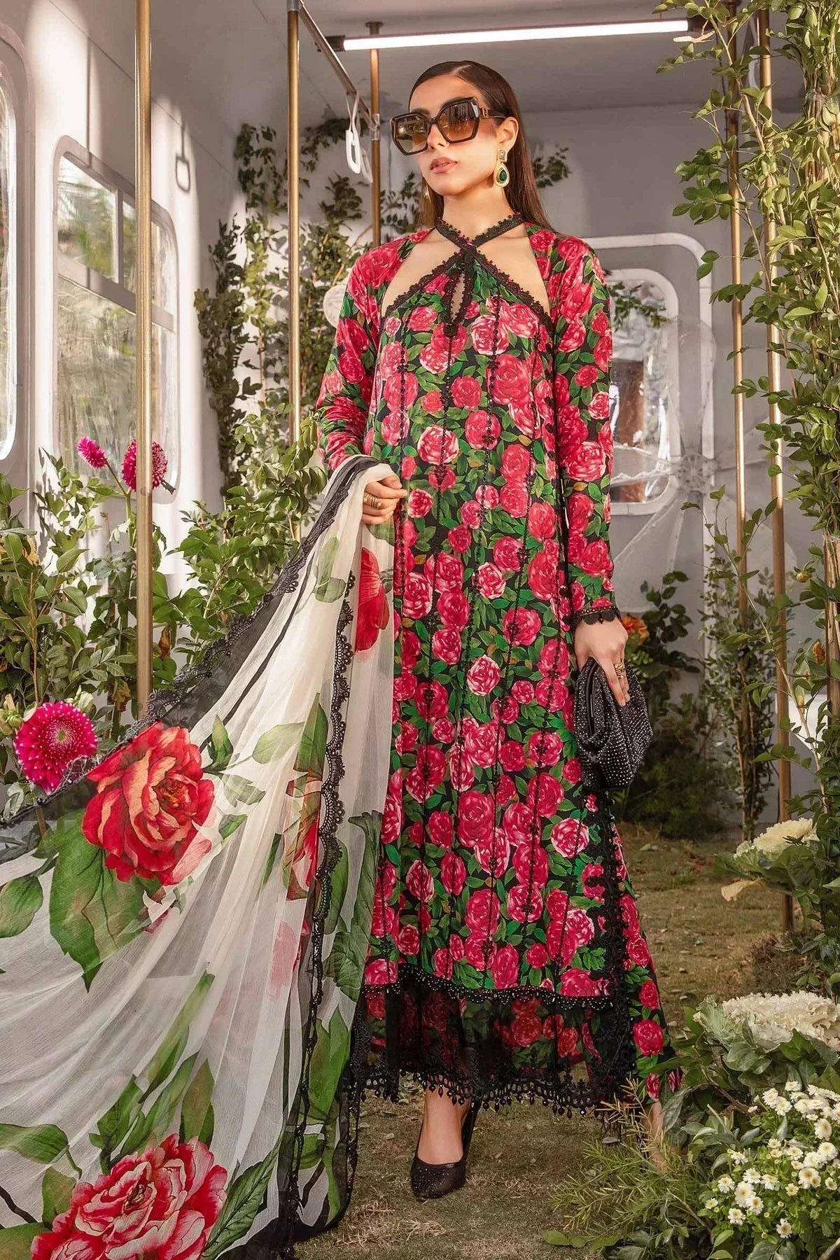 Maria B | M Prints Spring 24 | MPT-2106-B - House Of Anaya